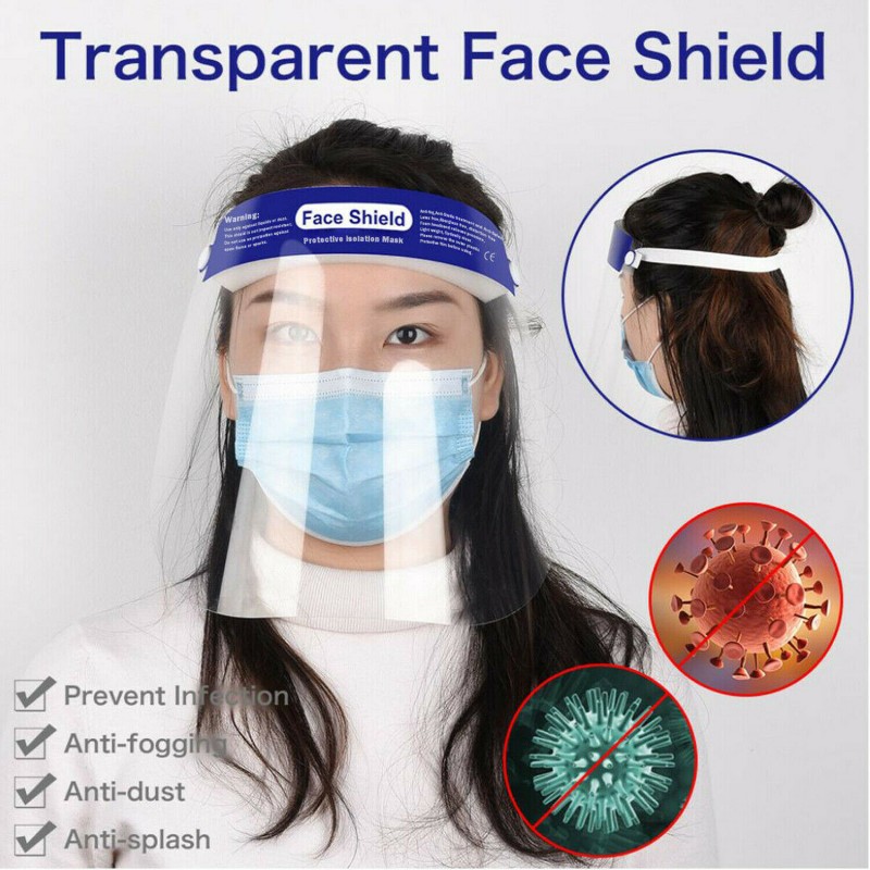 Safety Full Face Shield Clear Protector 
